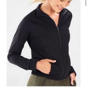 Fabletics black cristy jacket
